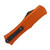 Microtech Hera II Mini OTF D/E Orange Plain Black Dagger Blade AUMT1702M1OR