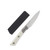 Microtech 3.5in Paring Knife SW Standard Titanium Bolster Ivory G-10 MT3500B10IV