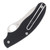 Spyderco UK Penknife SlipIt Folding Knife (Drop Point Black FRN)