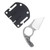 KA-BAR George Roscoe Fixed Knife With Celcon Sheath KA7704