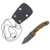 Skallywag Tactical The Mini Desert Tan 2in Plain Black Stonewash Clip Point SWTTMDT