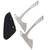 Perfect Point Throwing Axe 2-Pc Set Satin Stainless 9.5 Inch MCPP1322