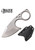 Elite Tactical TEARDROP Fixed Blade Knife/All Silver MCETFIX011