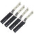 Microtech 4.5in Steak Knife 4Pc Set Stonewash Standard Ivory G-10 MT3600B10SETIV