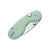 Kizer Microbe Folding Knife Green G-10 Handle Satin 14C28N Blade