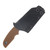 Kizer Snick Fixed Knife Brown G-10 Handle Gray Stonewashed AEB-L Blade 1085A2