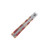 Forge & Savage Flare Folding Knife Natural-Red Wood Handle 2.75 Damascus Blade DM1416RD