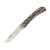 Bear & Son Small Locking Farmhand Genuine India Stag Bone Handle BR537L