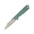 Artisan Cutlery Littoral Folding Knife Mint Green Titanium