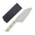 Microtech Santoku Knife Ivory 6in Plain Stonewash Santoku MT320010IV