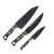Benchmade 3PC Kitchen Set OD-Blk G-10 Handles Blk CPM-154 Blades BM4005BK-01