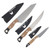 Benchmade 3PC Kitchen Set Maple Valley Richlite W/Black G-10 Handle CPM-154 Blade BM4005-02