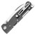 Boker Plus Atlas Backlock Drop Point TS Folding Knife Black SS Handle D2 Blade