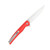 Bear & Son Rancher Red 3.25in Plain Satin Merry Christmas 2025 Drop Point BR121RDMC25