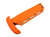Boker Plus Hunting Game Processing Saw Fixed Knife Orange TPR Handle 420 Blade BK09BP0016