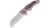 Artisan Cutlery Apache Nomad Folding Knife Pink Titanium Handle Black Carbon Fiber Inlay