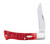 Case XX Dark Red Peach Seed Jigged Bone Carbon Steel Axe Handle Pattern Bill Ruple Design CA31942