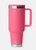 Yeti Rambler 40 oz Travel Straw Mug Tropical Pink