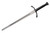 The Wardens Edge Sword W/Leather Sheath 901156