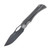 Kizer Allure Folding Knife Titanium-Black Norplex Ultrex Micarta Handle S45VN Drop Point Blade KI4763LDA2