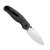 Kizer Phoca CD Folding Knife Black Norplex Ultrex Micarta Handle Satin 14C28N Drop Point Blade V3781CDA1