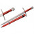 Battle Tested Medieval Knight's Sword 37.5" Overall with Scabbard BT2710