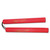 Red Rubber Nunchaku Handle W/Dragon Etch and Nylon Cord DB801R