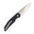 Elite Tactical Cruiser Button Lock Folding Knife Satin D2/Black G-10 MCETFDR007