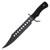 Master Cutlery Survivor Fixed Blade Knife Black MCHK2232B