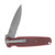 Hardcore Hardware Covert Folder/Red G-10/ S35VN Spear Point Bead Blast Blade COVERT01REDBB