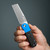 Vero Engineering Avid 2 Folding Knife Stonewash S45VN/Blue and Black G-10 VEROAVID2SWBLBK