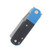 Vero Engineering Avid 2 Folding Knife Stonewash S45VN/Blue and Black G-10 VEROAVID2SWBLBK