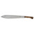 Condor Indigenous Machete Stonewash Carbon Steel/Walnut CTK62781