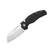 Kizer C01C 2.9 BS Folding Knife Black Micarta Handle Satin Nitro V Sheepsfoot Blade V3488.29BSA2