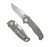 Demko AD2.0 Shark Lock Folding Knife Stonewash 3V Slicer Shark/Milled Titanium AD20.5-3V-MILLED TI-SS