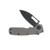 Demko Shark-Cub Stealth Folding Knife DLC 20CV Shark Slicer/Artillery Gray SC-STEALTH-20CVDLC-ARTILLERY GREY-SS