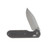 GEO Knife Ethereal Cutter Flamed Tiger Stripe 3in Plain Stonewash Drop Point GEO2402J