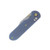 GEO Knife Ethereal Cutter Blue Stonewash 3in Plain Stonewash Clip Point GEO2401M