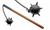 Morning Star Flail With Wooden Handle 200614