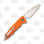 Artisan Cutlery Predator Folding Knife Orange G-10