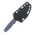 Vosteed H-Back Fixed Blade Knife Stonewash Nitro-V/Blue Ocean Micarta D0407