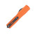 Microtech Ultratech GEN IV OTF Auto D/E Black Standard Blade Orange Aluminum Handle AUMT112241OR