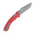 Microtech Amphibian RAM-LOK Folding Knife Apocalyptic Standard Edge/Red MT137RL10APFLRD