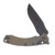 Marfione Amphibian RAM-LOK Folding Knife DLC Stonewash/Antique Bronze Anodized Frag Titanium with DLC Double Vapor Blast Hardware MT137RL1DLCTFRMS1