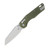 Microtech MSI Mini RAM-LOK Folding Knife Stonewash M390MK/Frag-Patterned OD Green MT210M10FROD