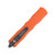 Microtech Dirac Delta OTF Automatic Knife Partially Serrated Black D/E Orange AUMT2272OR