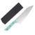 Microtech 8in Chef Knife Stonewash Standard Blade Caribbean Blue G-10 Handle MT300010CA