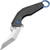 Artisan Cutlery Cobra Folding Knife Blue Carbon Fiber