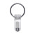 Glow Rhino Spark Glow Fob - Clear Plastic with M Green Tritium SPARK-001-XG