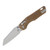 Microtech MSI Mini RAM-LOK Folding Knife Stonewash M390MK/Frag-Patterned Tan MT210M10FRTA
